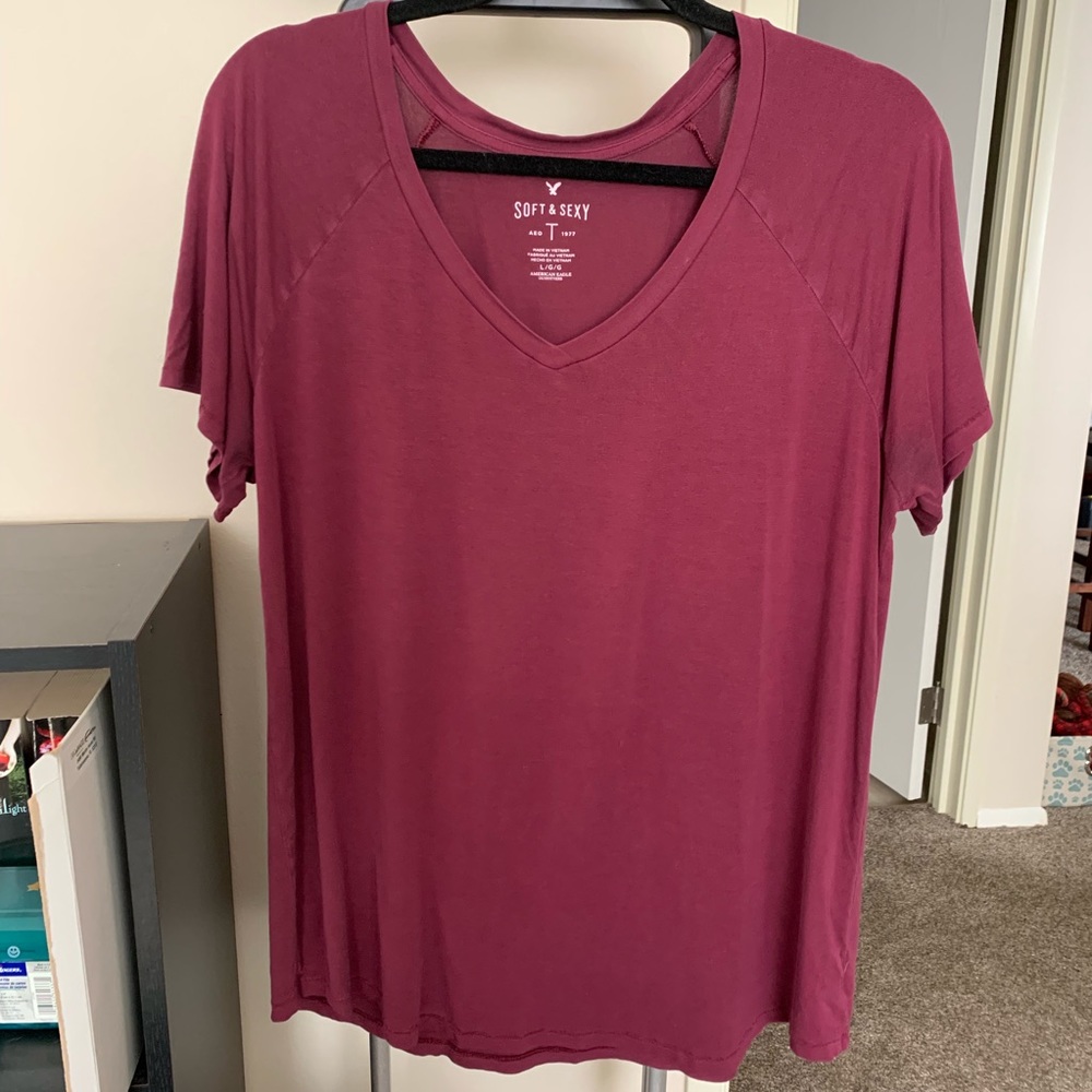 American Eagle Soft & Sexy Tee L